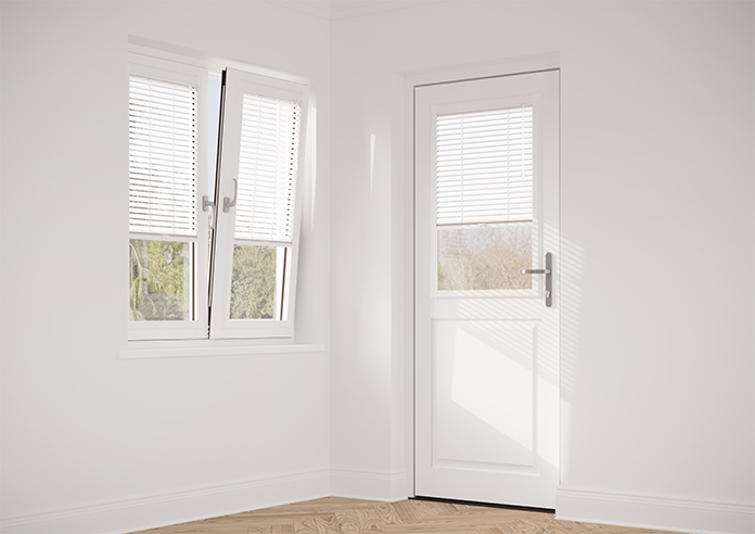 Venetian, Cotton White - Perfect Fit Blind - Image 12